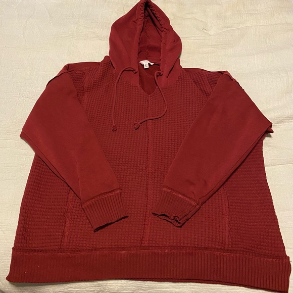 Time and Tru Women's  Hooded Sweatshirt - Picture 1 of 4